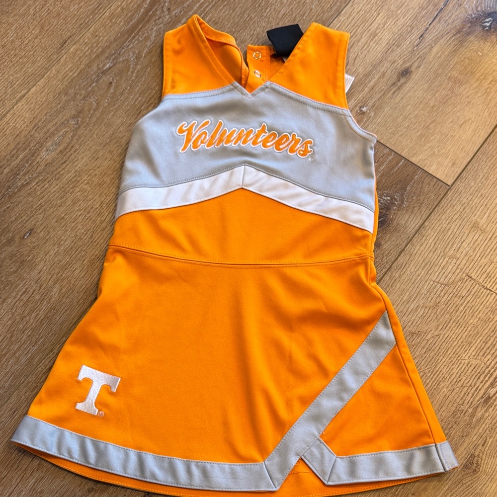 Orange and Gray Volunteers Cheer Dress